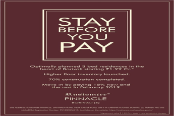 Stay before you pay at Rustomjee Pinnacle in Mumbai